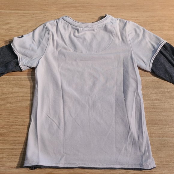 Mini Shiatsu "Rockstar Wanted" Long Sleeved Shirt for Boys Size 5 - Picture 2 of 3